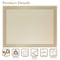 Better Office Products Award Certificate Paper, Gold Foil Metallic Border, Ivory, Letter Size, Diploma Cert Paper, 50PK 64192 - alternate 2